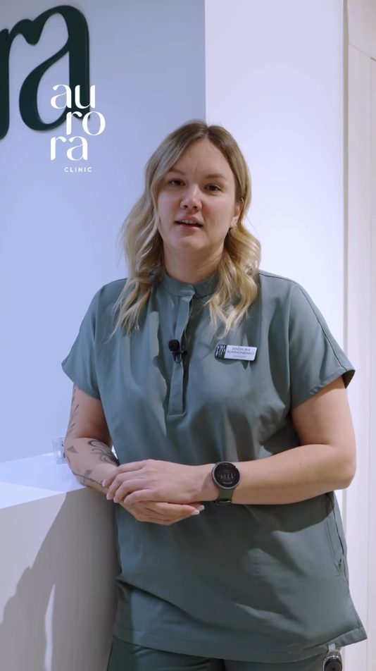 Aurora Clinic'u õde Anželika